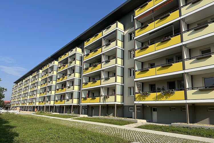 Sanierung des Wohnhauses auf der Adolph-Kolping-Str. 11-29 in Bautzen durch das Architekturbüro AIP Görlitz