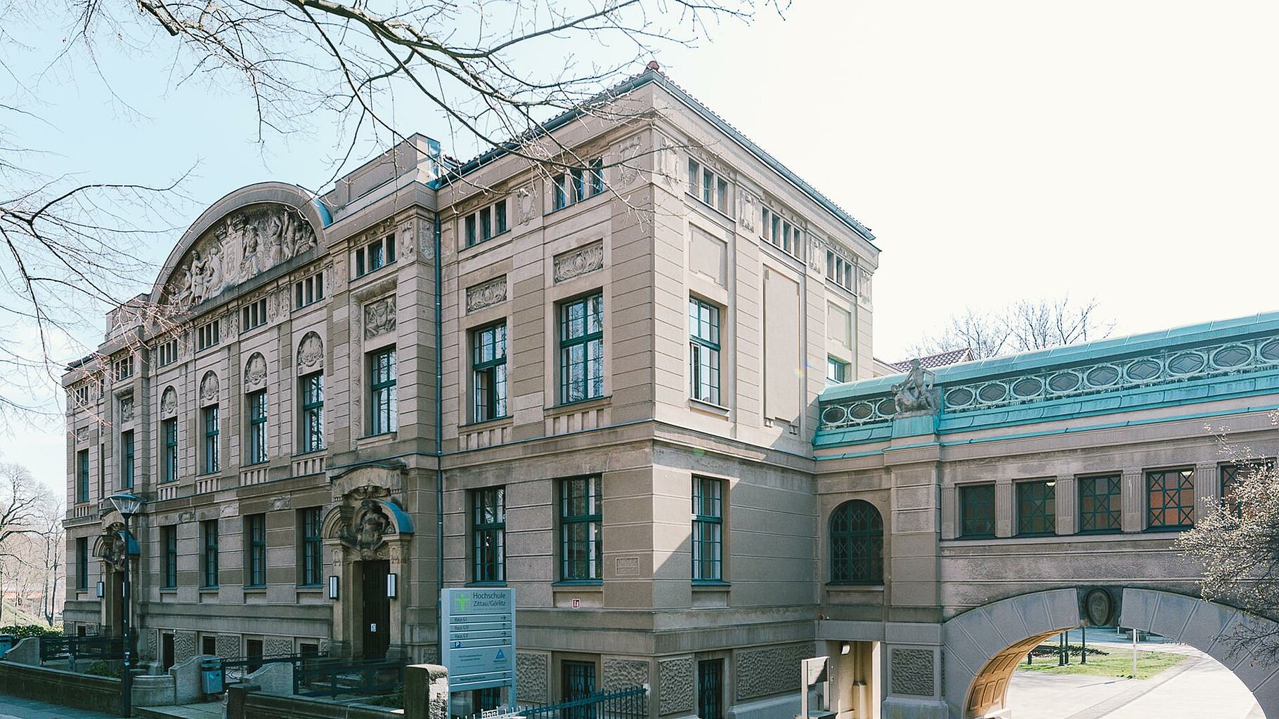 Von Architekturbüro AIP Görlitz denkmalgeschütztes Lehrgebäude der Hochschule Zittau/ Görlitz