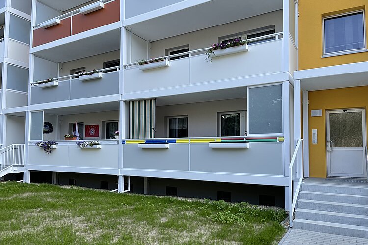 Seniorengerechter Umbau bei Wohngebäude Otto-Nagel-Str. / Friedrich -Ebert Str. in Bautzen als Projekt des Architekturbüros AIP aus der Lausitz