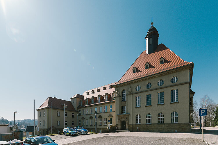 Umbau Gebäudekomplex Polizeirevier Sebnitz als Projekt des Architekturbüros AIP Görlitz aus der Region Oberlausitz